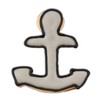 Staedter Anchor Cookie Cutter, Silver, 5.5 cm