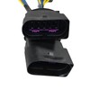 Tokinng Xenon HID Headlamp Headlight Connector Adapter, 14 to 10
