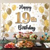 LASKYER 19th Birthday Big Banner Party Decorations.