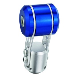 Lunsom Metal Shift Knob Type T Gear Shifter Handle Aluminum Alloy Speed Car Shifting Lever Stick Fit Most Automatic Manual Vehicle (Blue)