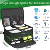 2 Layer Golf Trunk Organizer, Waterproof Car Golf Locker with