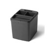 GORDON MILLER Car Dust Box with Drink Holder, Black 1739743