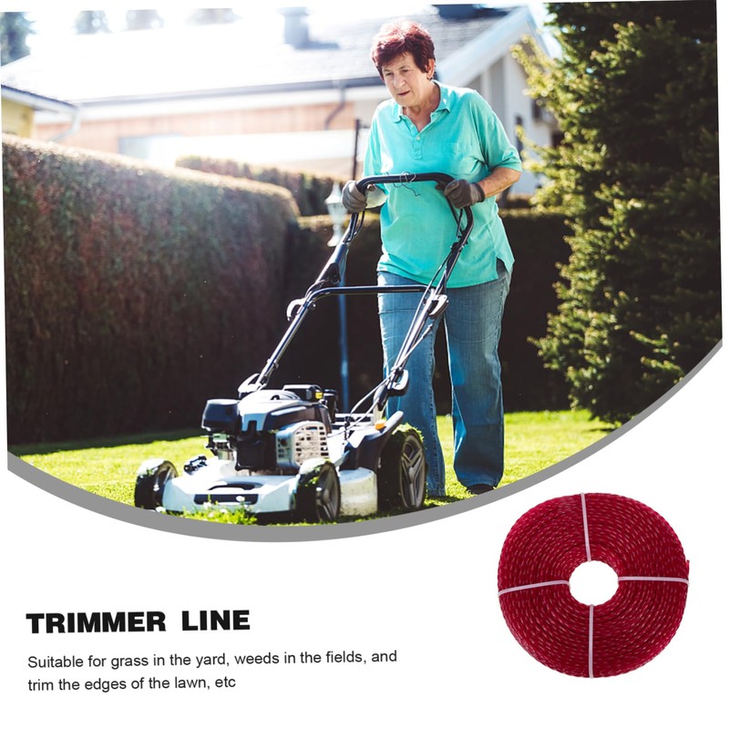 TOVINANNA Mowing Trimmer Rope Mower Line Versatile Trimmer String for