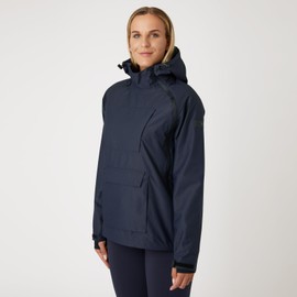 HORZE Ayla Womens Waterproof Shell Riding Jacket - Dark Navy - 14