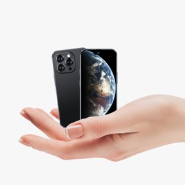 TOLLSEOOP 16 Mini Smartphone 4.0-inch HD Screen 3G mini Small Cellphone, Android 12, 3000mAh Battery, 2GB RAM+32GB ROM, Dual-SIM, Facial Recognition, Mini Pocket Smart Small Phone (Black)