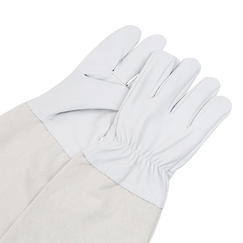 Sarini Beekeeping Gloves Goatskin Large Protective Gloves for Beekeeper with