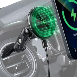 Kaishengyuan Wireless Charger Magnetic Vent Phone Mount Compatible with Tacoma 2016-2023 and 2014-2021 Toyota Tundra, 3rd Gen Tacoma Cell Phone Cradles with 20x Super Strong Magnet Phone Holder