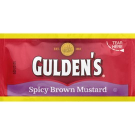 Gulden's Spicy Brown Mustard Packets, 0.32 Ounce (Pack of 500)
