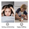 8-Piece Set with Stacking Cups for Children, Rabbit Stacking Cups,