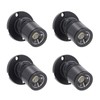 4pcs LED Display Spot Lights 5V Dimmable USB Mini Spotlight