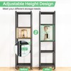PXRACK 5-Tier Kitchen Storage Shelves, Adjustable Metal Shelves for Storage