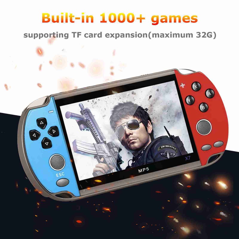 4.3 Inch Video Game Console Handheld Game Players 8GB Memory
