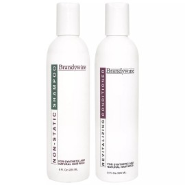 Brandywine Hair Cleaner Conditioner Set 2 Pack Non Static Shampoo and Conditi...
