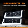 G-PLUS LED DRL headlights, Compatible with 2003 2004 2005 2006