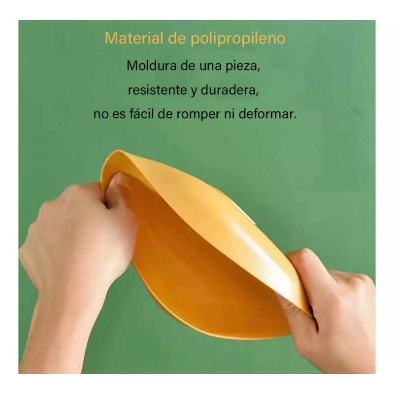 Dolores Platos Plastico Botanero Base Varios Colores Paquete 11 Pcs