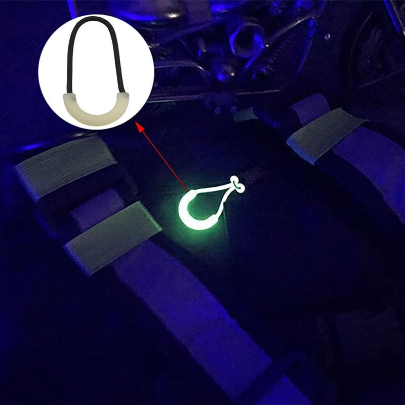 Stoooduo Zipper Pulls Zipper Tabs Glow in the Dark Zipper