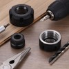 sourcing map 4pcs Clamping ER16M(M19) Collet Clamping Nuts for CNC