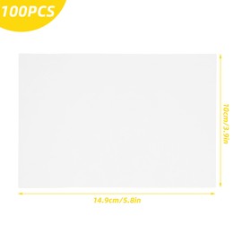 LOLYSIC 400 Pack A6 Blank Postcards 4" x 6” White Cardstock 250gsm Blank Cards A6 Plain Cards for Mailing Craft Arts, Bulk Blank Post Cards