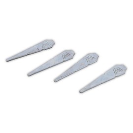 MARSHALLTOWN Line Pins Traditional, Zinc-Plated Steel with Tapered Ends, Made in the USA, 11735
