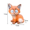 YZYOE LED Solar Little Fox Light, Outdoor Atmosphere Decoration lamp,