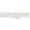 HOMETITUTE Hummingbird Floral Garden Wallpaper Peel and Stick Contact Paper