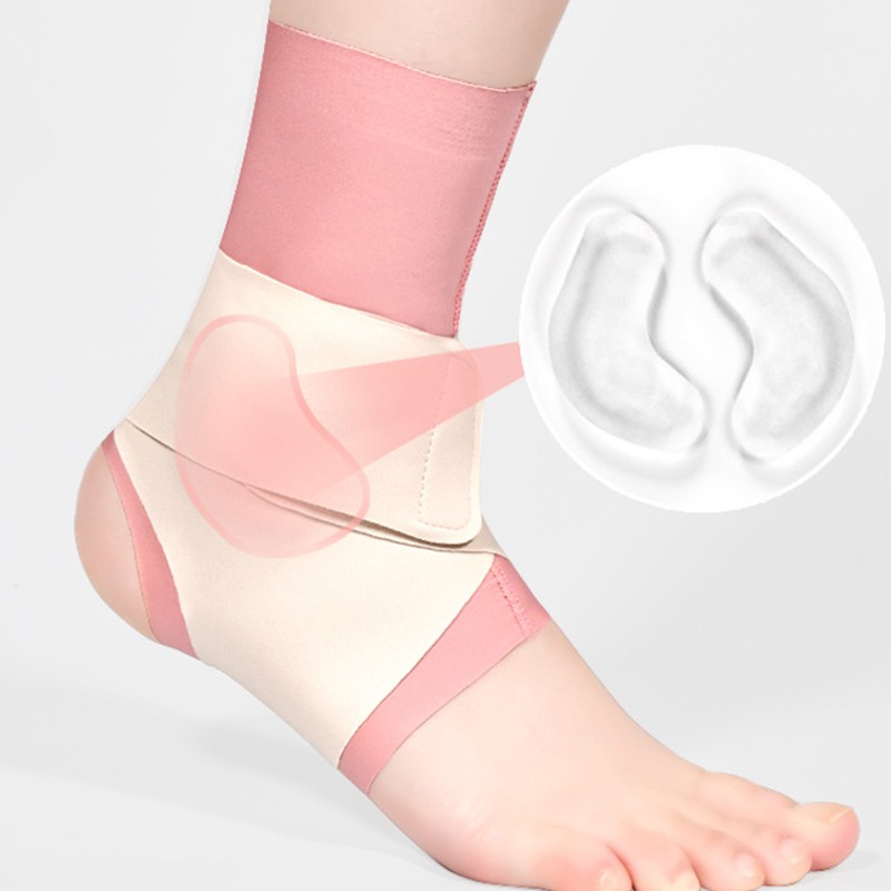 Ankle Brace Breathable Compression Ankle Brace Pink Elastic Sprain Foot