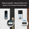 Small No Soliciting Sign for House,1x0.5 Inches Compatible with Most