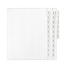 Avery Collated Legal Dividers Allstate Style, Letter Size, EXHIBIT A-Z