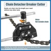 A ABSOPRO Roller Chain Tools Kit 25-60 Chain Detacher Breaker