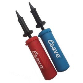 Esave 2 Way Action Hand AIR Pump for Balloons, Pool Floats, Exercise Balls, Rody or Hippity Hop Bouncer Hopper Balls (2Pack)