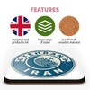 Great Single Coaster Square - Iran Tehran Blue Moon Travel