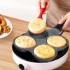 Buecmue Rustless Egg Frying Pan | 4-Cup Nonstick Easy Clean