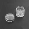 ANCLLO 5Pcs Transparent Acrylic 8 Holes Worm Catch Aquarium Supplies