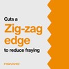 Fiskars Fiskars Pinking Shears, Zig-Zag Edge, Stainless Steel Blades, Precision
