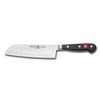 Wüsthof Santoku knife, 7", Black
