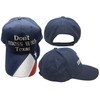 Don't Mess with Texas with Texas Flag On Bill Navy