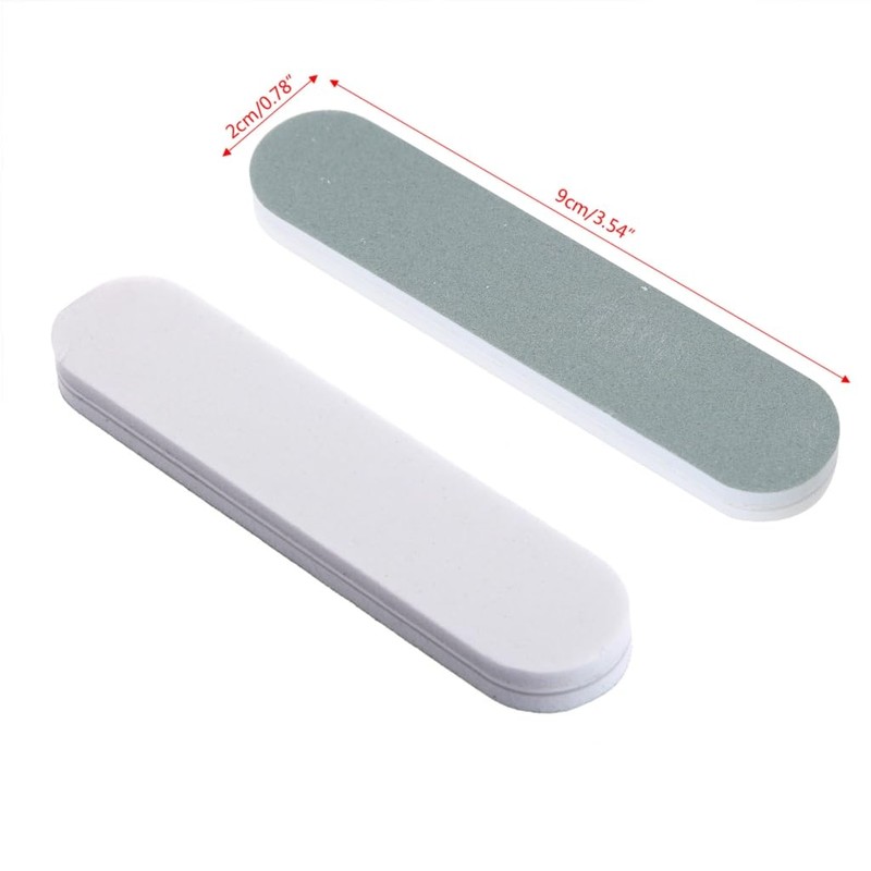 10 x Mini Jewelry Polishing Strips Nail Art Sanding Files