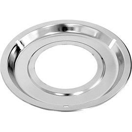 ClimaTek Stove Range 8 1/4" Burner Chrome Drip Pan fits Caloric Sears EA2197348 PS2197348 Y0057287