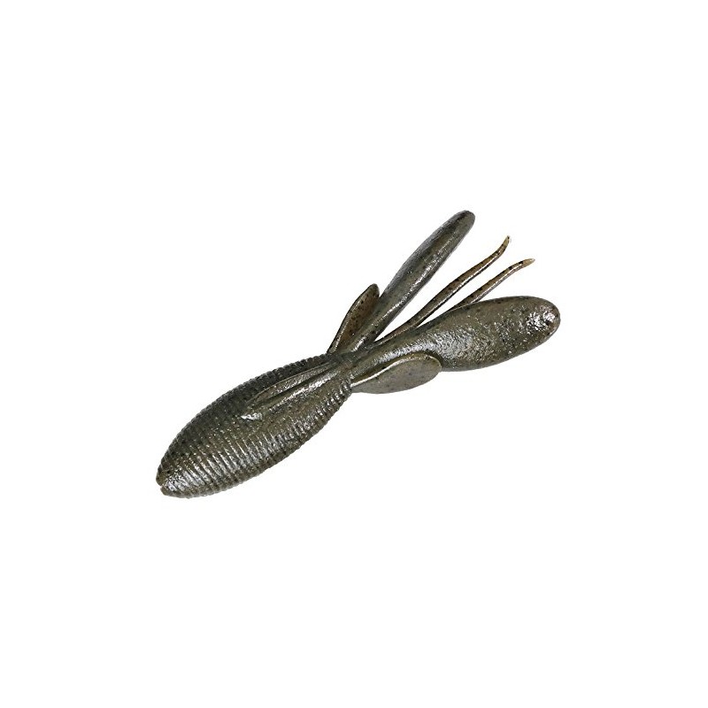 JACKALL Worm Faibos 4.5" Green Pumpkin Pepper Lure