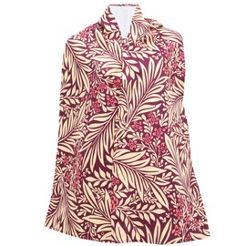 Healvian Adult Bib Dining Scarf Washable Reusable Adult Bibs Food Clothing Protectors Floral Dining Mouth Towel Scarf Large Bandana