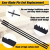 SPEEDWOX 36 Piece Set Saw Blade Pin End Replacement, Pin