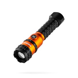 NEBO Master Series FL1500 Rechargeable Flashlight | 1500 Lumens on Turbo, 5 Light Modes, Powerful Magnetic Base & 2X Adjustable Zoom, Waterproof, Perfect for Camping & EDC, Includes Charging Cable