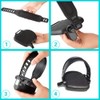 Universal Pedal Strapfor Exercise Cycle Home or Gym,2Pcs Adjustable Length