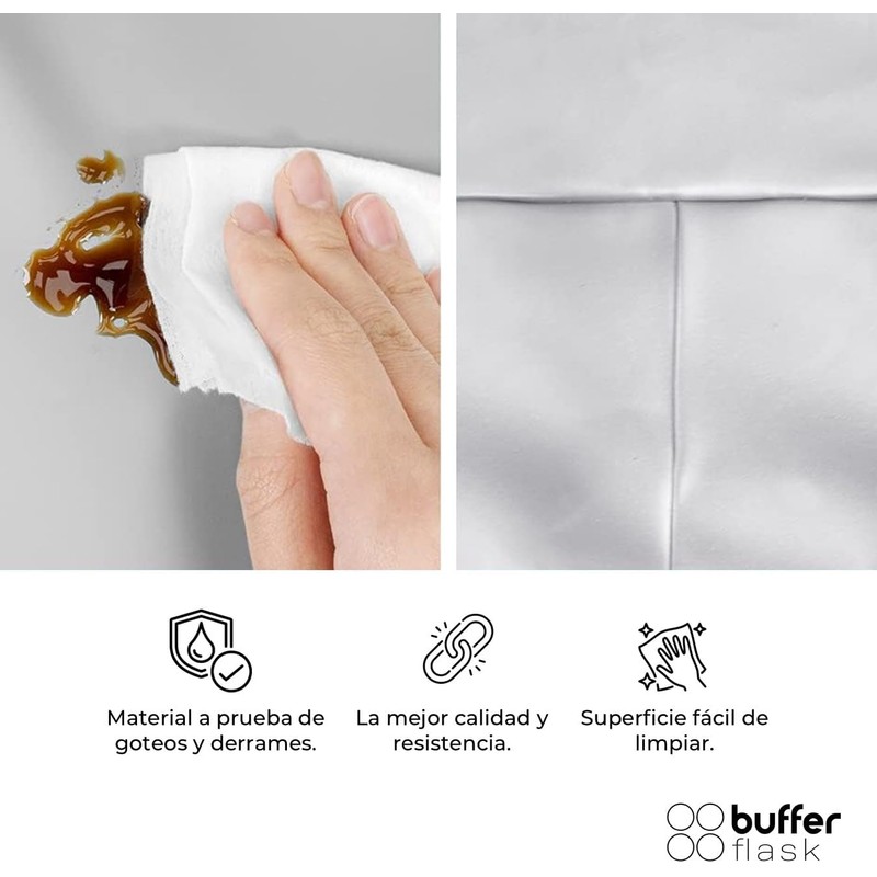 Buffer Flask Lonchera Térmica Grande Expandible para Adultos Amplia -