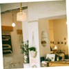 BIUDECO Decorative Rattan Lampshade Ceiling Light Covers 2pcs Woven Lamp