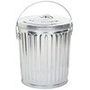 Witt Industries 10GPCL Galvanized Steel 10-Gallon Light Duty Waste Pail