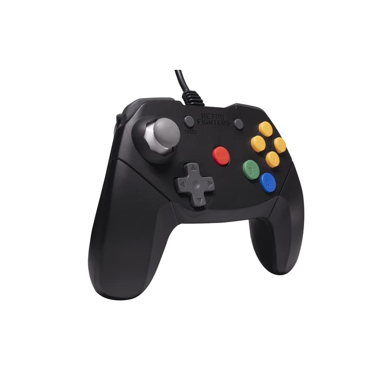 RetroFighters【Wired】Brawler64 Controller V2 Black