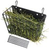 Rabbit Hay Feeder, with Heavy-Duty Metal Frame， Hay Holder for