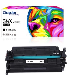 Oosder 58X Black Toner(No Chip), for HP  M404 M404n/dn/dw MFP M428/M428dw/fd