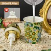 Vintage Ceramic Foaming Soap Dispenser for Bathroom & Kitchen Refillable